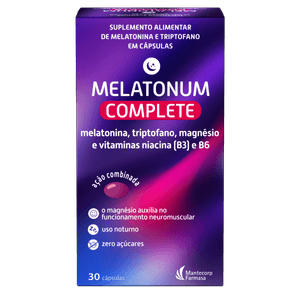 Melatonum Complete 30 Cápsulas